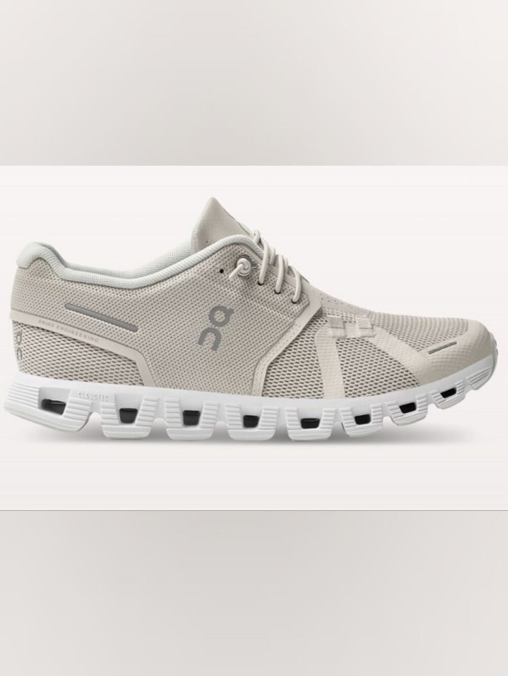 On Cloud 5 Women's Pearl / White Size 9